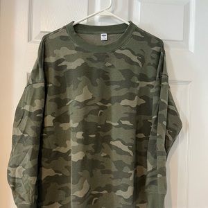 OLD NAVY. Camo tunic sweatshirt